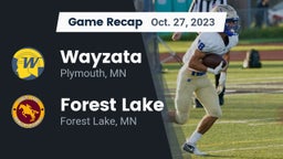 Recap: Wayzata  vs. Forest Lake  2023