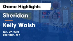 Sheridan  vs Kelly Walsh  Game Highlights - Jan. 29, 2021