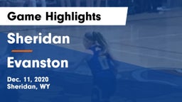 Sheridan  vs Evanston  Game Highlights - Dec. 11, 2020