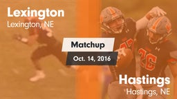 Matchup: Lexington High vs. Hastings  2016