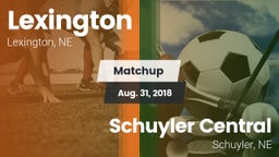 Matchup: Lexington High vs. Schuyler Central  2018
