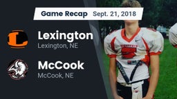 Recap: Lexington  vs. McCook  2018