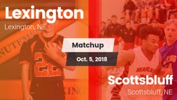 Matchup: Lexington High vs. Scottsbluff  2018