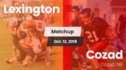 Matchup: Lexington High vs. Cozad  2018