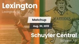 Matchup: Lexington High vs. Schuyler Central  2019