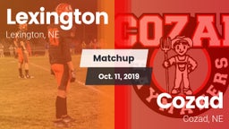 Matchup: Lexington High vs. Cozad  2019