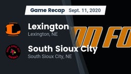 Recap: Lexington  vs. South Sioux City  2020