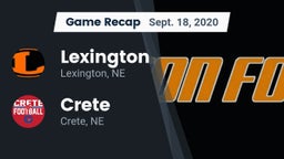 Recap: Lexington  vs. Crete  2020