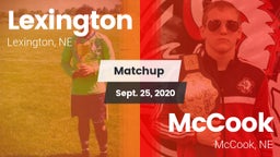 Matchup: Lexington High vs. McCook  2020