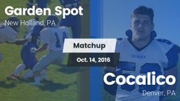 Matchup: Garden Spot vs. Cocalico  2016