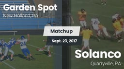 Matchup: Garden Spot vs. Solanco  2017