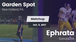 Matchup: Garden Spot vs. Ephrata  2017