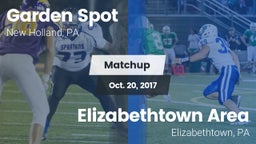 Matchup: Garden Spot vs. Elizabethtown Area  2017