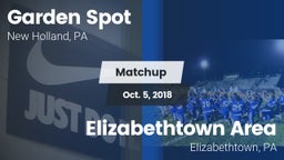 Matchup: Garden Spot vs. Elizabethtown Area  2018