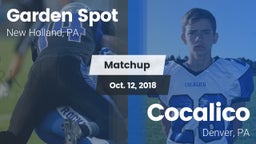 Matchup: Garden Spot vs. Cocalico  2018