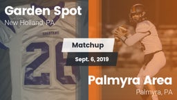 Matchup: Garden Spot vs. Palmyra Area  2019