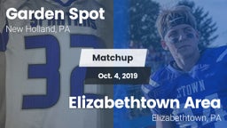 Matchup: Garden Spot vs. Elizabethtown Area  2019