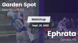 Matchup: Garden Spot vs. Ephrata  2020