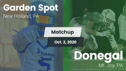 Matchup: Garden Spot vs. Donegal  2020