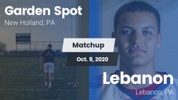 Matchup: Garden Spot vs. Lebanon  2020