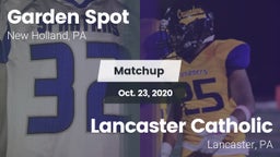 Matchup: Garden Spot vs. Lancaster Catholic  2020