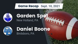Recap: Garden Spot  vs. Daniel Boone  2021