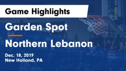 Garden Spot  vs Northern Lebanon  Game Highlights - Dec. 18, 2019