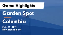 Garden Spot  vs Columbia  Game Highlights - Feb. 12, 2021