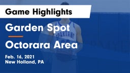 Garden Spot  vs Octorara Area  Game Highlights - Feb. 16, 2021