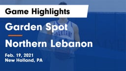 Garden Spot  vs Northern Lebanon  Game Highlights - Feb. 19, 2021