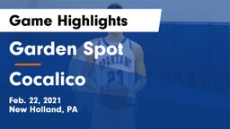 Garden Spot  vs Cocalico  Game Highlights - Feb. 22, 2021