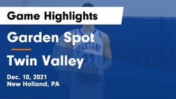 Garden Spot  vs Twin Valley  Game Highlights - Dec. 10, 2021