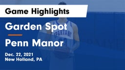Garden Spot  vs Penn Manor   Game Highlights - Dec. 22, 2021