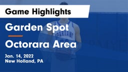Garden Spot  vs Octorara Area  Game Highlights - Jan. 14, 2022