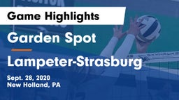 Garden Spot  vs Lampeter-Strasburg  Game Highlights - Sept. 28, 2020