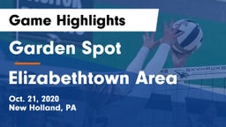 Garden Spot  vs Elizabethtown Area  Game Highlights - Oct. 21, 2020