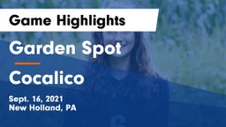 Garden Spot  vs Cocalico Game Highlights - Sept. 16, 2021