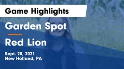 Garden Spot  vs Red Lion  Game Highlights - Sept. 20, 2021