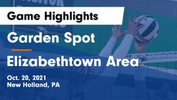 Garden Spot  vs Elizabethtown Area  Game Highlights - Oct. 20, 2021