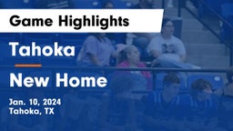 Tahoka  vs New Home  Game Highlights - Jan. 10, 2024