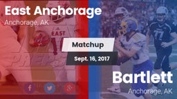 Matchup: East  vs. Bartlett  2017