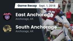 Recap: East Anchorage  vs. South Anchorage  2018