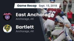 Recap: East Anchorage  vs. Bartlett  2018