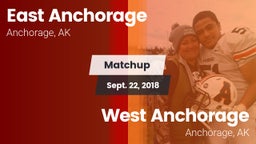 Matchup: East  vs. West Anchorage  2018