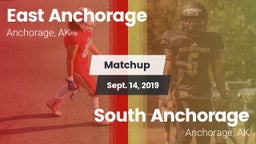 Matchup: East  vs. South Anchorage  2019