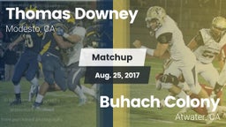 Matchup: Thomas Downey vs. Buhach Colony  2017