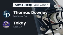 Recap: Thomas Downey  vs. Tokay  2017
