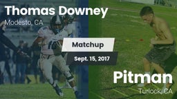 Matchup: Thomas Downey vs. Pitman  2017
