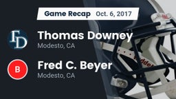 Recap: Thomas Downey  vs. Fred C. Beyer  2017