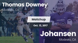 Matchup: Thomas Downey vs. Johansen  2017